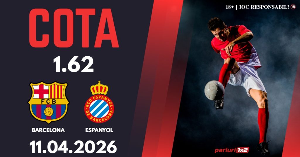 Barcelona – Espanyol, Ponturi Pariuri Fotbal La Liga, 11.04.2026
