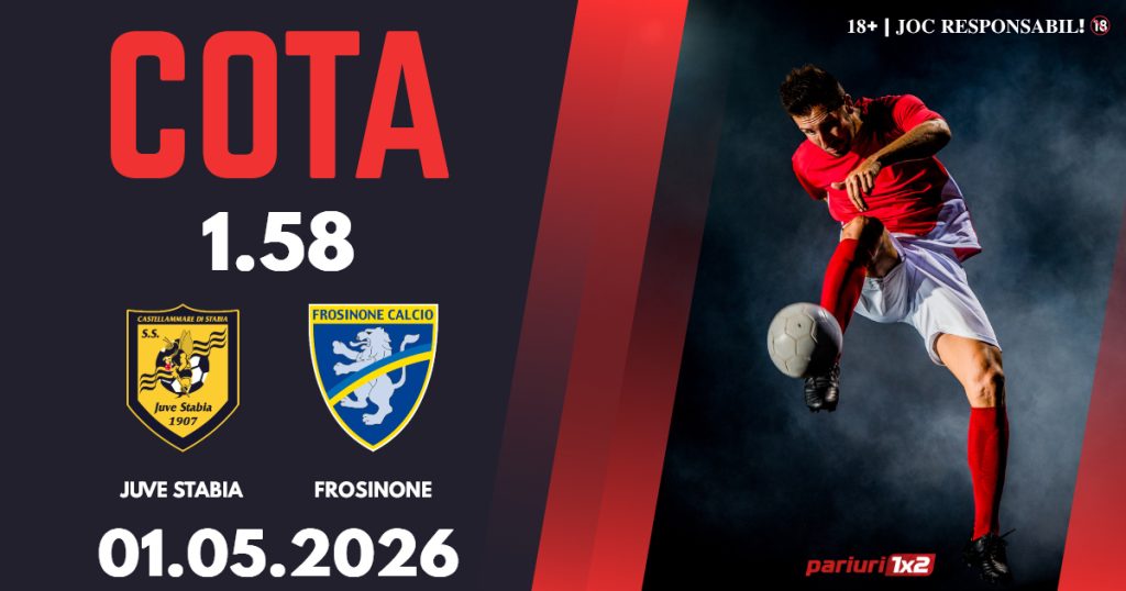 Juve Stabia – Frosinone, Ponturi Pariuri Fotbal Serie B, 01.05.2026