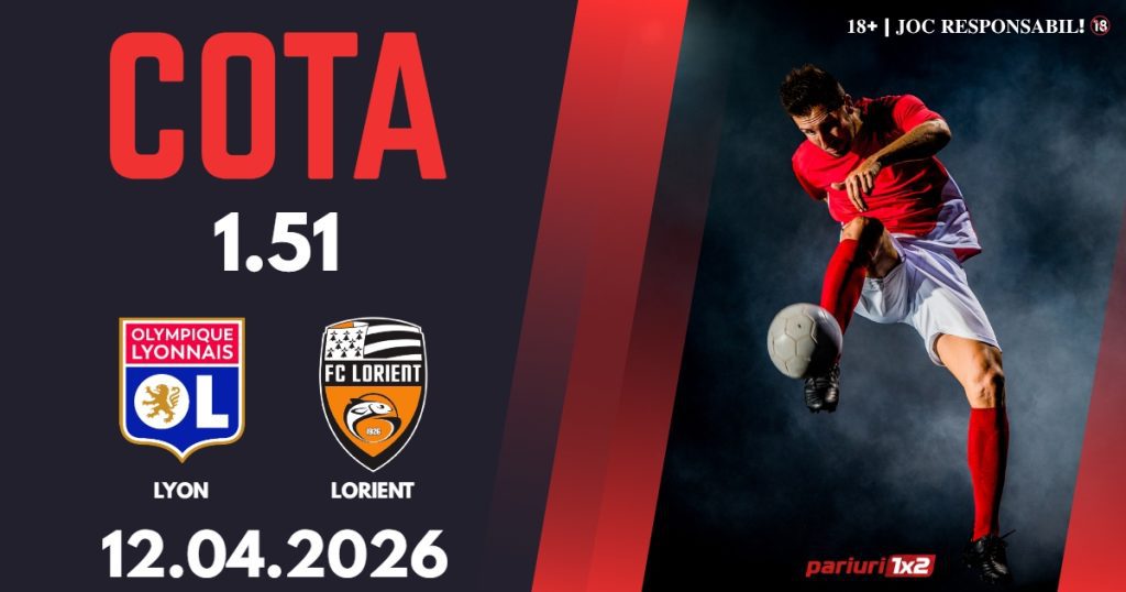 Lyon – Lorient, Ponturi Pariuri Fotbal Ligue 1, 12.04.2026