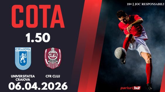 Universitatea Craiova – CFR Cluj, Ponturi Pariuri Fotbal Superliga, 06.04.2026