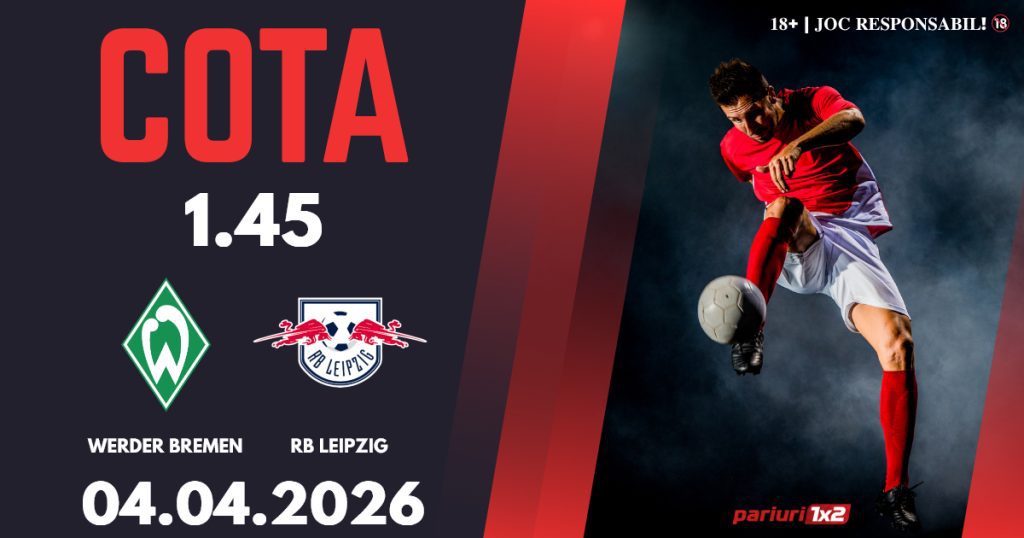 Werder Bremen – RB Leipzig, Ponturi Pariuri Fotbal Bundesliga, 04.04.2026