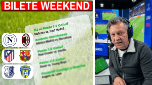 Lovim weekendul cu 3 bilete! Real, Barca, Napoli - 2000 Lei Câștig! FACI PARIU #455