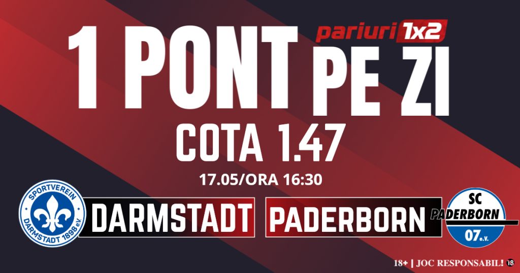 Un Pont pe Zi, 17 mai: 13 selecții „verzi” în luna mai! Astăzi Darmstadt – Paderborn