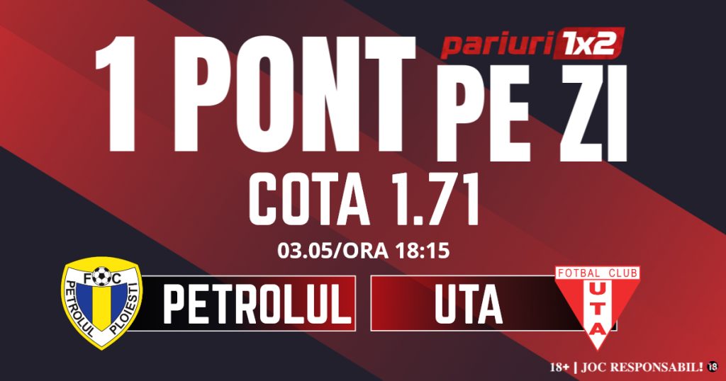 Un Pont pe Zi, 03 mai: Profitul vine din Superliga! Astăzi Petrolul – UTA