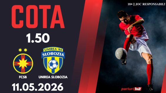 FCSB – Unirea Slobozia, Ponturi Pariuri Fotbal Superliga Romaniei, 11.05.2026