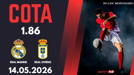 Real Madrid – Real Oviedo, Ponturi Pariuri Fotbal La Liga, 14.05.2026