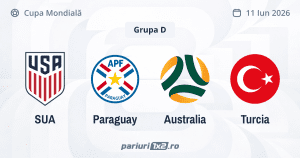 Grupa D de la Campionatul Mondial 2026: Care sunt cotele și cine sunt favoritele?