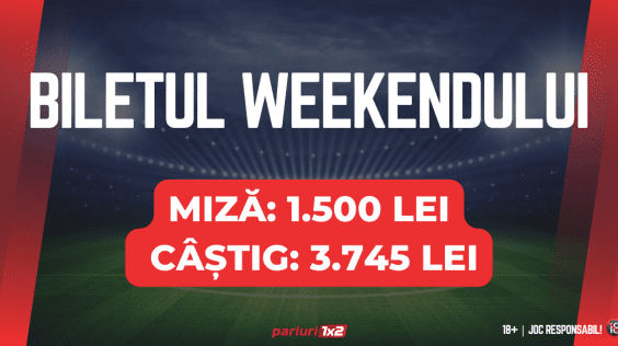🍀 Bilet Pariuri 23-24 Mai | Liga 1, Premier League, La Liga & Serie A