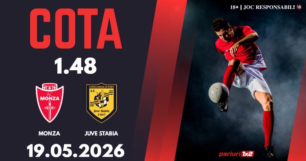 Monza – Juve Stabia, Ponturi Pariuri Fotbal Serie B, 19.05.2026