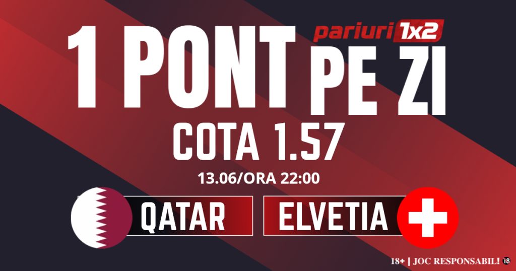 Un Pont pe Zi, 13 iunie: Selecțiile din ultimele trei zile au fost reușite! Astăzi Qatar – Elveția