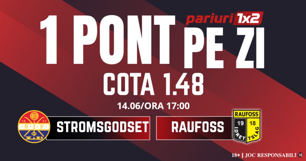 Un Pont pe Zi, 14 iunie: Gazdele sunt în cursa pentru promovare! Astăzi Stromsgodset – Raufoss