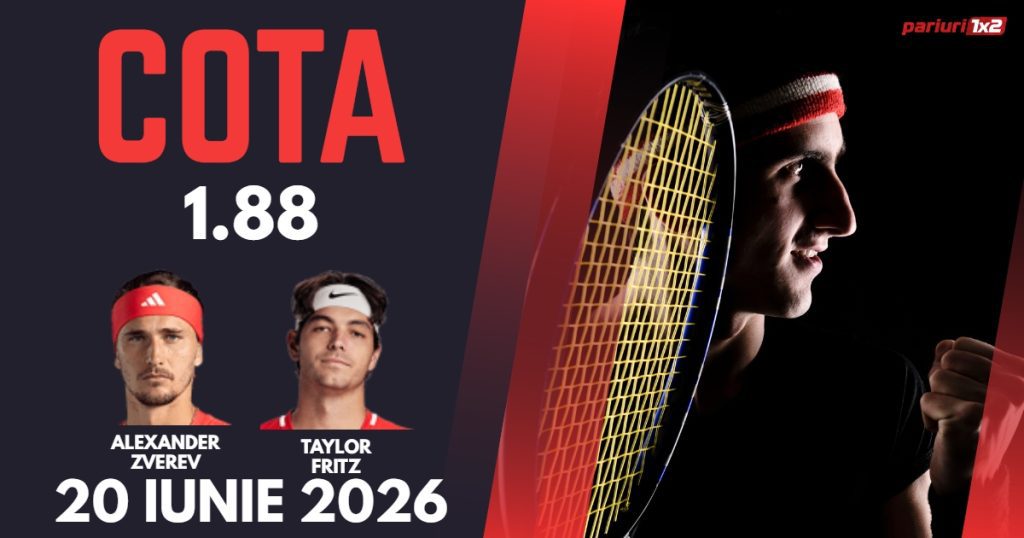 Zverev – Fritz, Ponturi Pariuri Tenis Halle, 20.06.2026