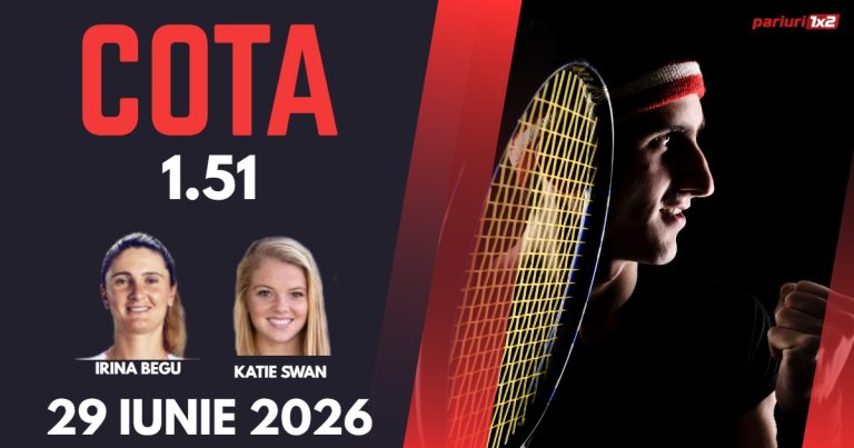 Begu – Swan, Ponturi Pariuri Tenis Wimbledon, 30.06.2026
