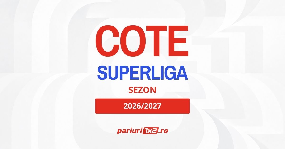 SuperLiga României sezon 2026/2027: Avem primele cote la titlu!