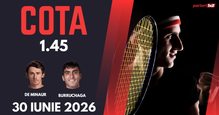De Minaur – Burruchaga, Ponturi Pariuri Tenis Wimbledon, 30.06.2026