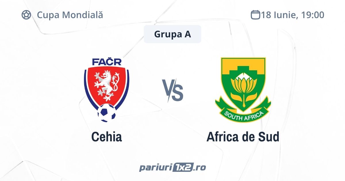 Cehia - Africa de Sud