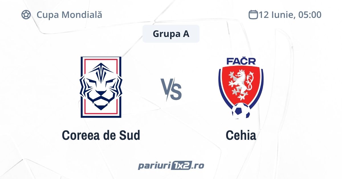 Coreea de Sud - Cehia