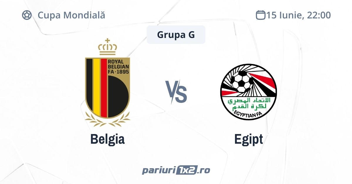 Belgia - Egipt