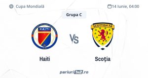 Haiti - Scoția, Ponturi Pariuri Cupa Mondială, 14.06.2026