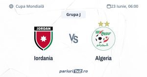 Iordania - Algeria