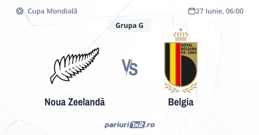 Noua Zeelandă - Belgia