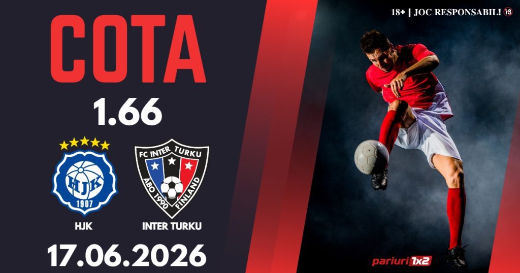 HJK – Inter Turku, Ponturi Pariuri Fotbal Veikkausliiga, 17.06.2026