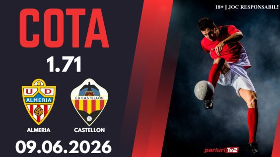Almeria – Castellon, Ponturi Pariuri Fotbal La Liga 2, 09.06.2026