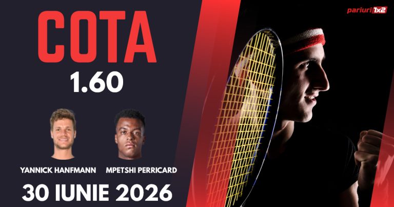 Hanfmann – Mpetshi Perricard, Ponturi Pariuri Tenis Wimbledon, 30.06.2026