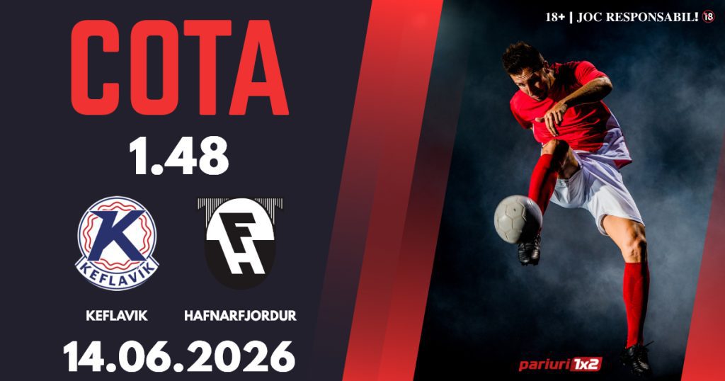 Keflavik – Hafnarfjordur, Ponturi Pariuri Fotbal Besta deild karla, 14.06.2026