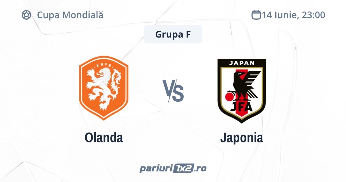 Olanda - Japonia