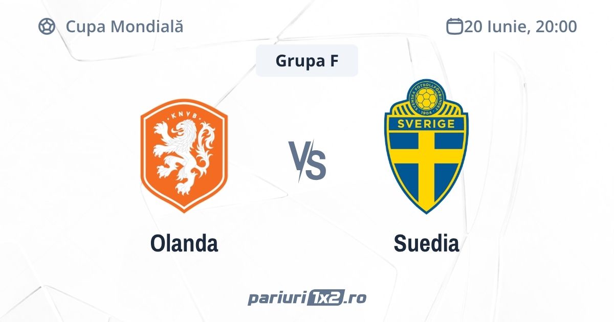 Olanda - Suedia