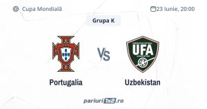 Portugalia - Uzbekistan