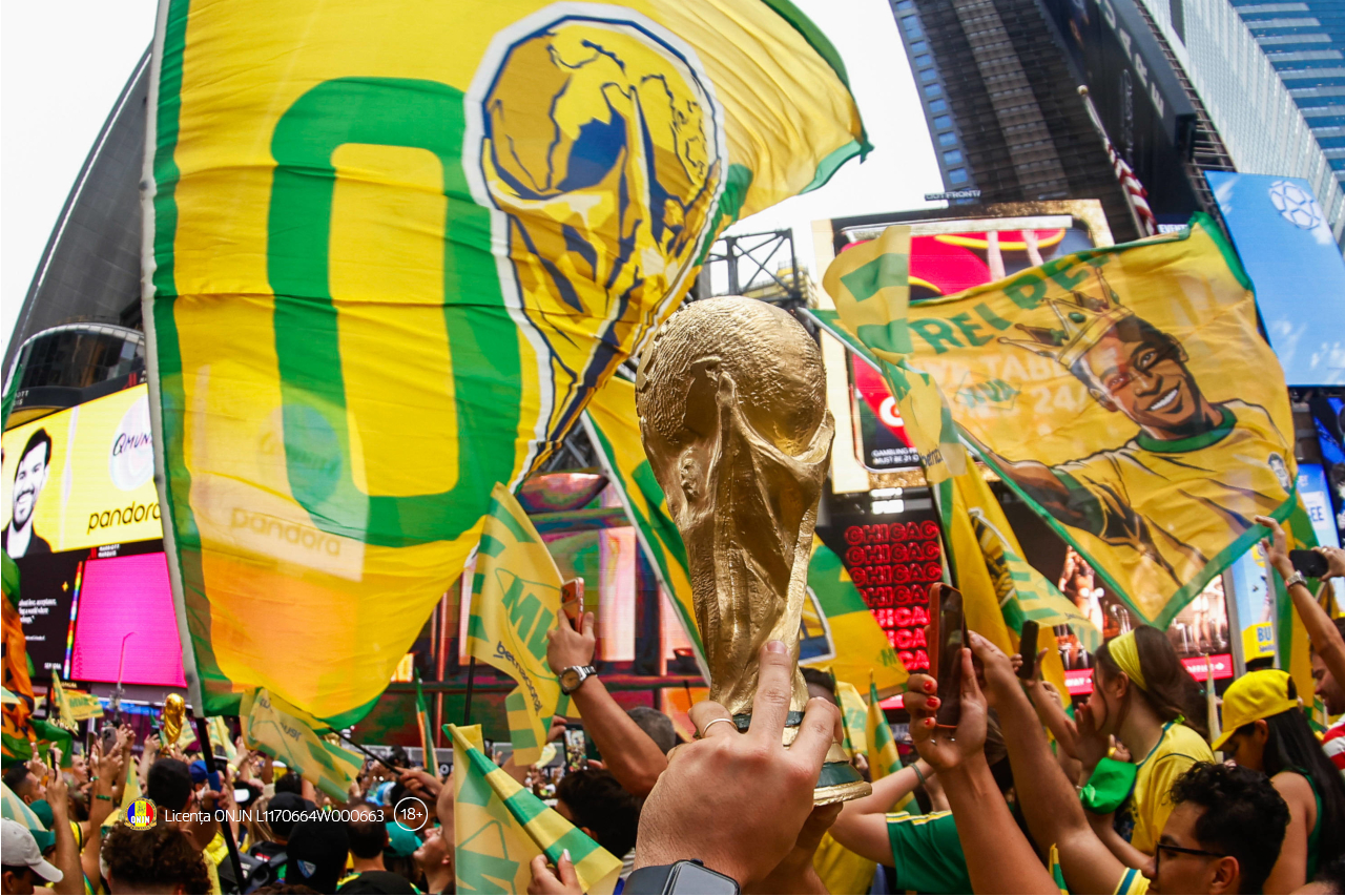 Brazilia intră în scenă la turneul final. Noapte albă de fotbal