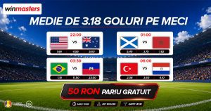 Medie de 3.18 goluri / meci la Cupa Mondială! Spectacolul continuă!
