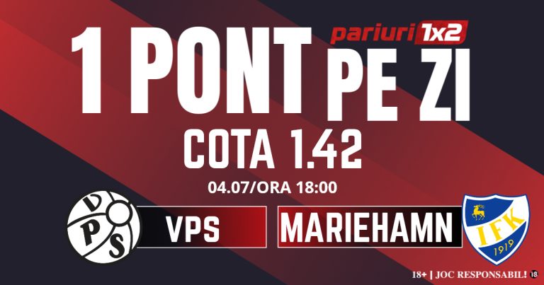 Un Pont pe Zi, 04 iulie: Ultimele trei selecții au fost reușite! Astăzi VPS – Mariehamn
