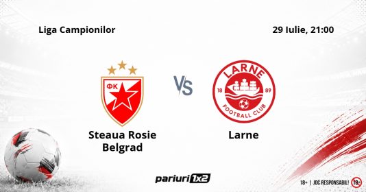 Steaua Roșie Belgrad - Larne