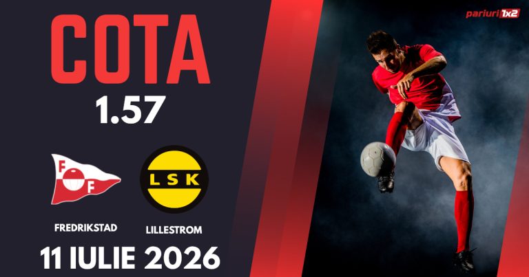 Fredrikstad – Lilleström, Ponturi Pariuri Fotbal Eliteserien, 11.07.2026