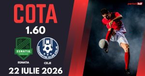 Egnatia – Celje, Ponturi Pariuri Fotbal Liga Campionilor, 22.07.2026