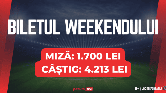 🍀 Bilet Pariuri 11-12 iulie | Pe plus cu 8.500 lei cu 5 VERZI din 6