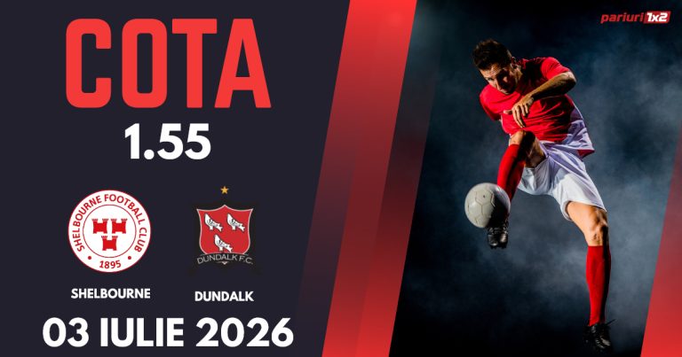 Shelbourne – Dundalk, Ponturi Pariuri Fotbal Premier Division, 03.07.2026