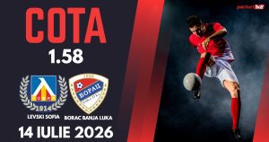 Levski Sofia - Borac Banja Luka