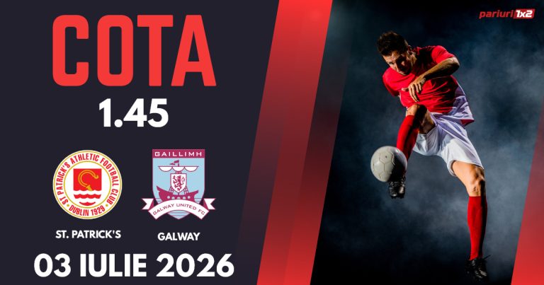 St.Patrick’s – Galway, Ponturi Pariuri Fotbal Premier Division, 03.07.2026