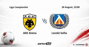 AEK Atena - Levski Sofia