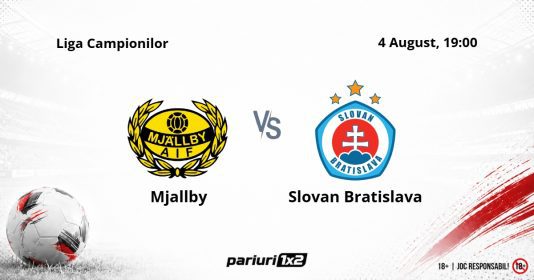 Mjallby - Slovan Bratislava