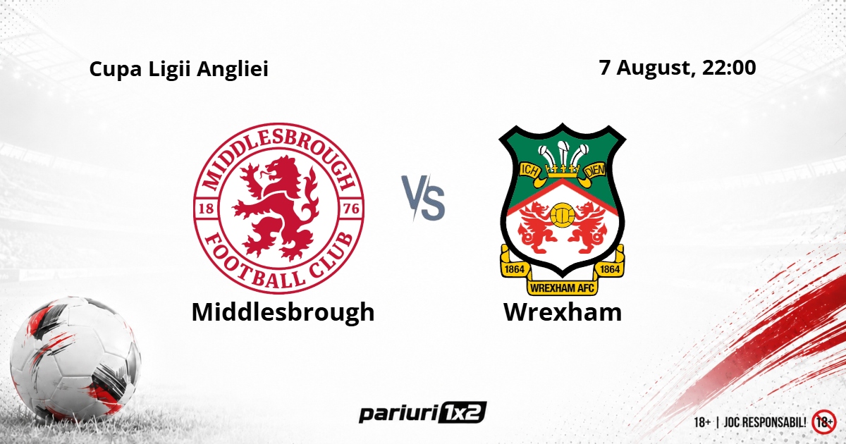 Middlesbrough - Wrexham