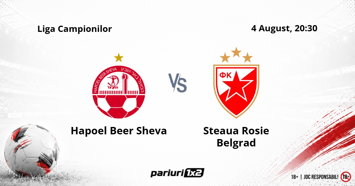 Hapoel Beer Sheva - Steaua Rosie