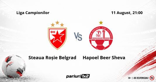 Steaua Roșie Belgrad - Hapoel Beer Sheva