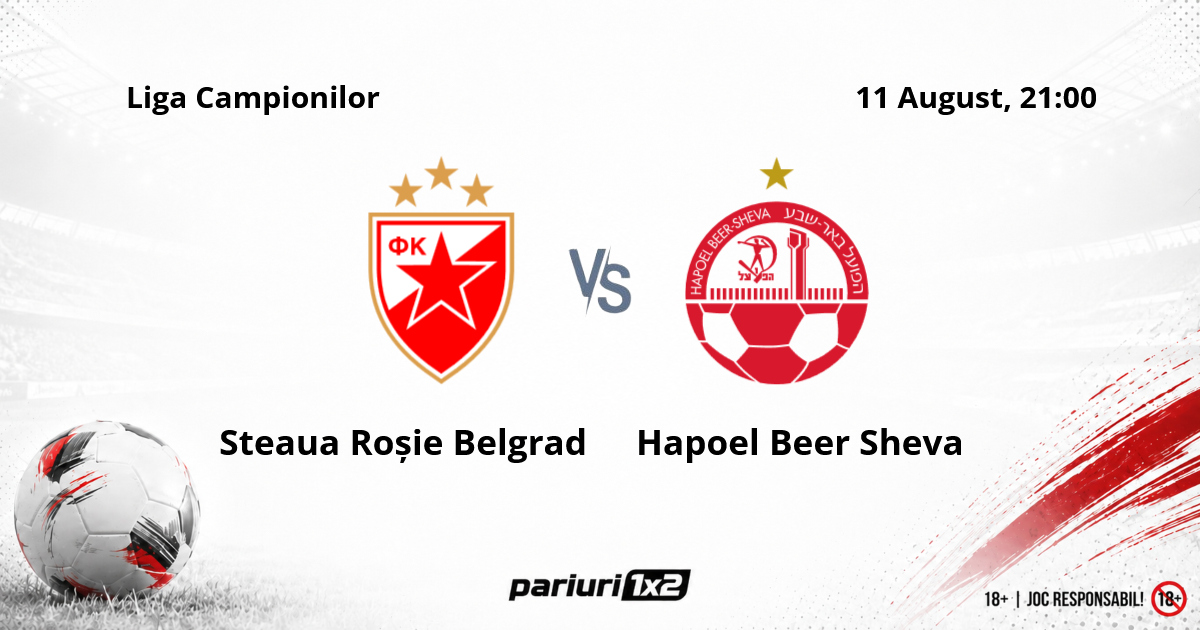 Steaua Roșie Belgrad - Hapoel Beer Sheva