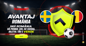 Ofertă marca Superbet la Suedia – România: „tricolorii” deschid scorul, pariul pe victorie devine câștigător!