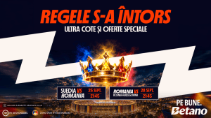 Regele s-a întors! Betano vine cu Ultra Cote și Oferte Speciale